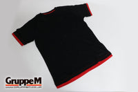 GruppeM | T-Shirt | Black and Red with GruppeM Logo