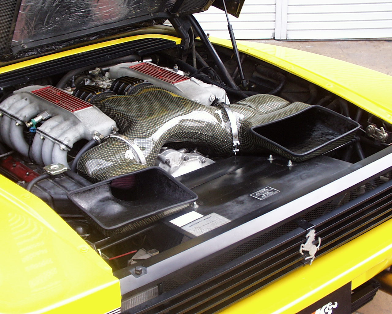 GruppeM RAM Air Intake Kit - Ferrari TESTAROSSA – Samurai Performance