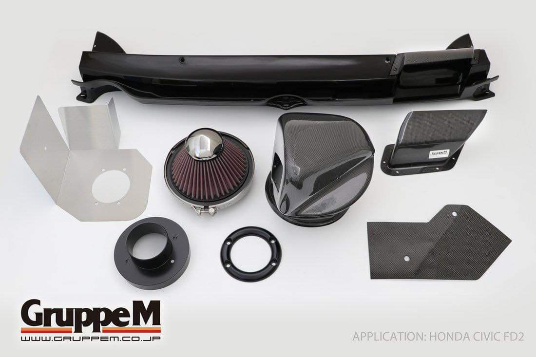 GruppeM RAM Intake Kit Honda FD2 Honda Civic Type R FR-0510 – Samurai ...